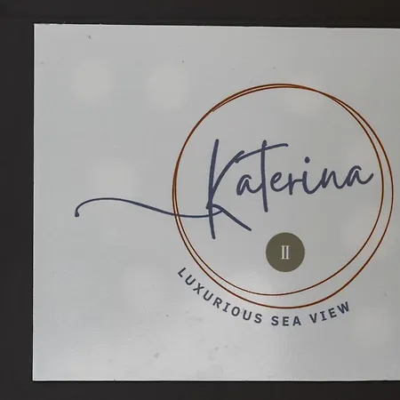 Katerina Luxurious Sea View Apartment Nikiana Exterior photo